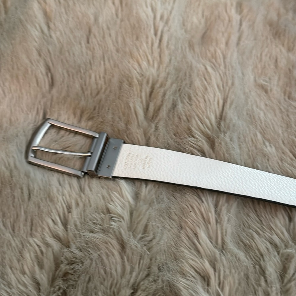 White/Gray PGA Tour golf belt